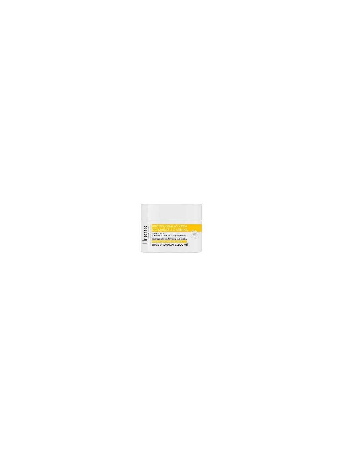 LIRENE Professional Massage Cream crema da massaggio professionale allarnica 200ml