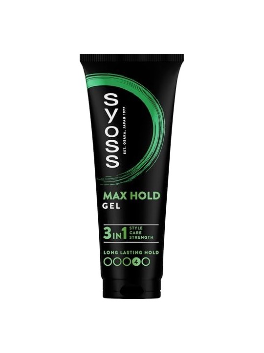 SYOSS Gel Max Hold gel per capelli per una tenuta mega-forte