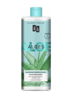 AA Aloes 100 Estratto di Aloe Vera fluido micellare lenitivo e idratante 400ml