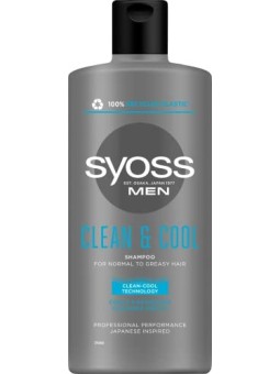 Syoss Uomo Shampoo Pulito Fresco 440ml
