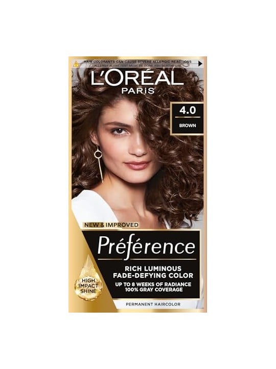 LOREAL Preference Hair Dye 40 Tahiti Brown