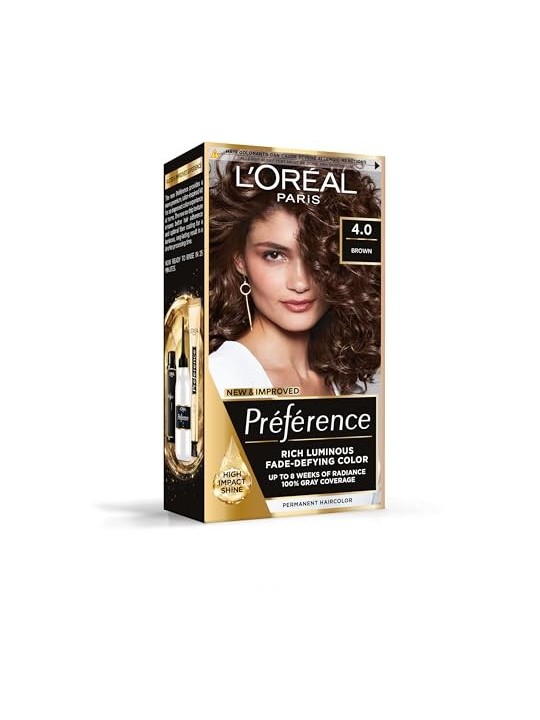 LOREAL Preference Hair Dye 40 Tahiti Brown