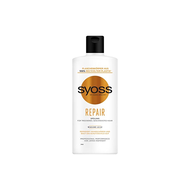 Syoss Balsamo rigenerante per la riparazione dei capelli secchi e danneggiati balsamo 500 ml donna 500ml