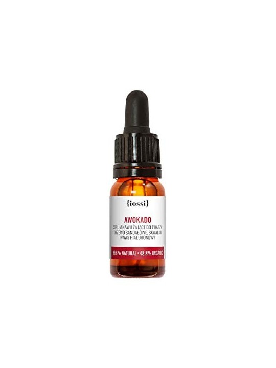 Siero viso idratante olio di avocado sandalo e acido ialuronico 10ml