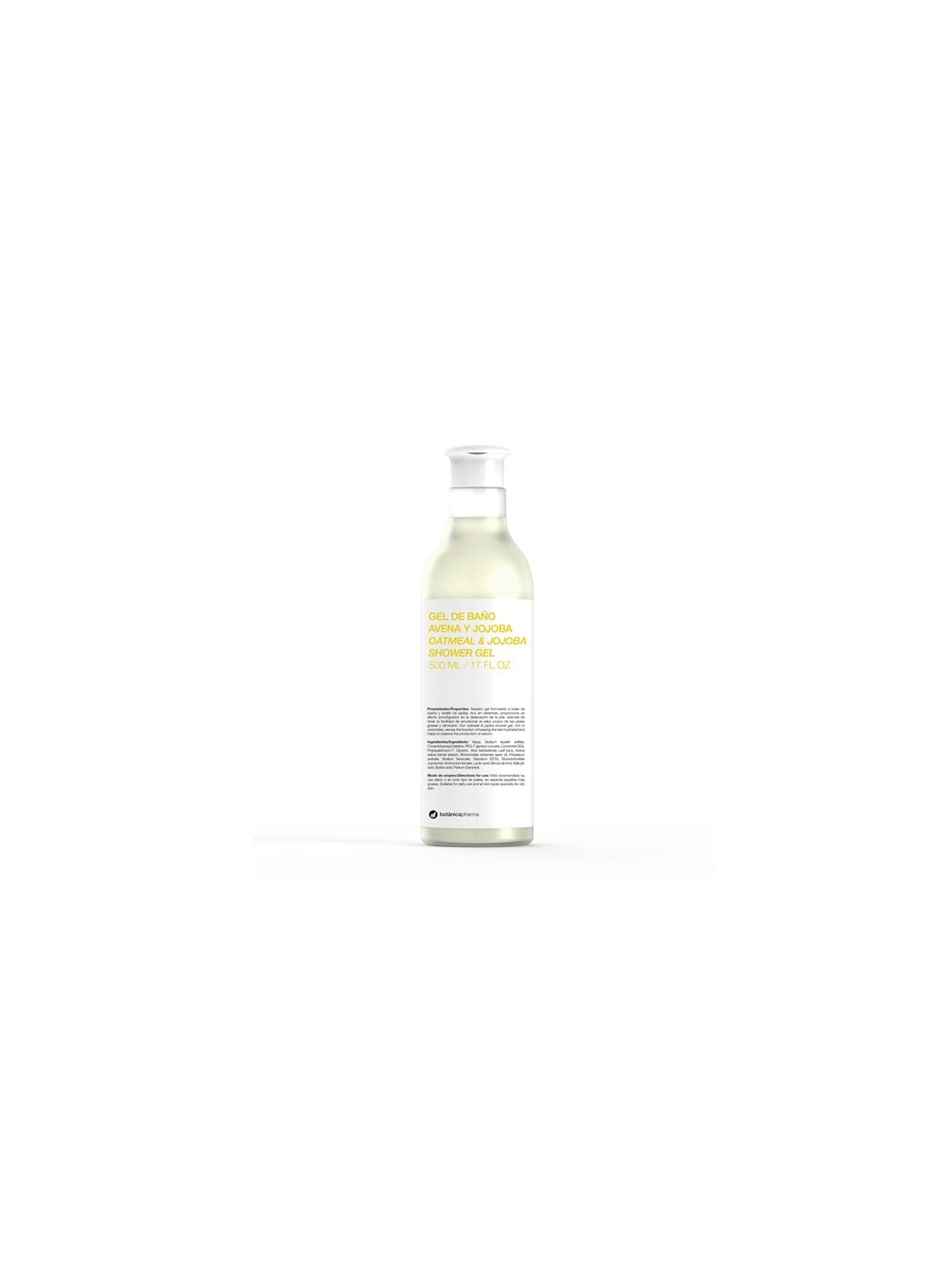 Gel da Bagno all'Avena e Jojoba BOTï¿½ï¿½NICAPHARMA 500ml Unisex