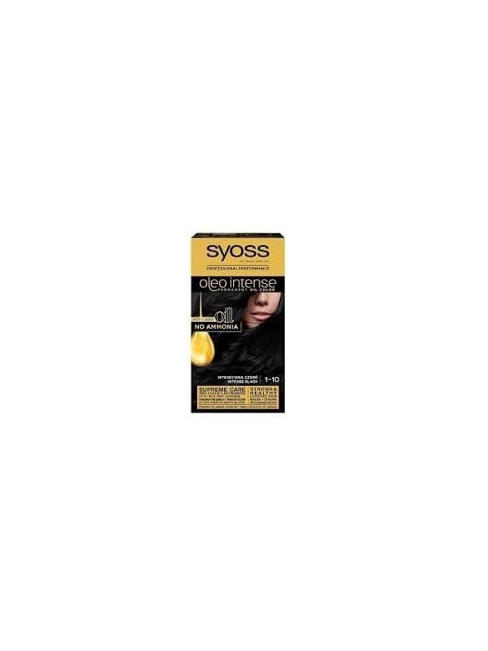 Syoss Oleo Intense Colore Permanente a Olio 50 ml 110 Nero Intenso donna