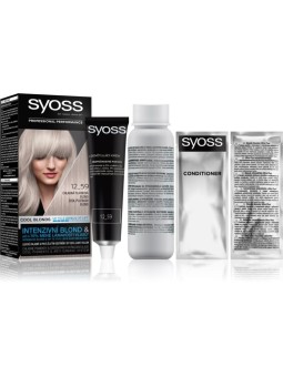 Syoss Permanent Hair Color 1259 Cool Platinum Blonde