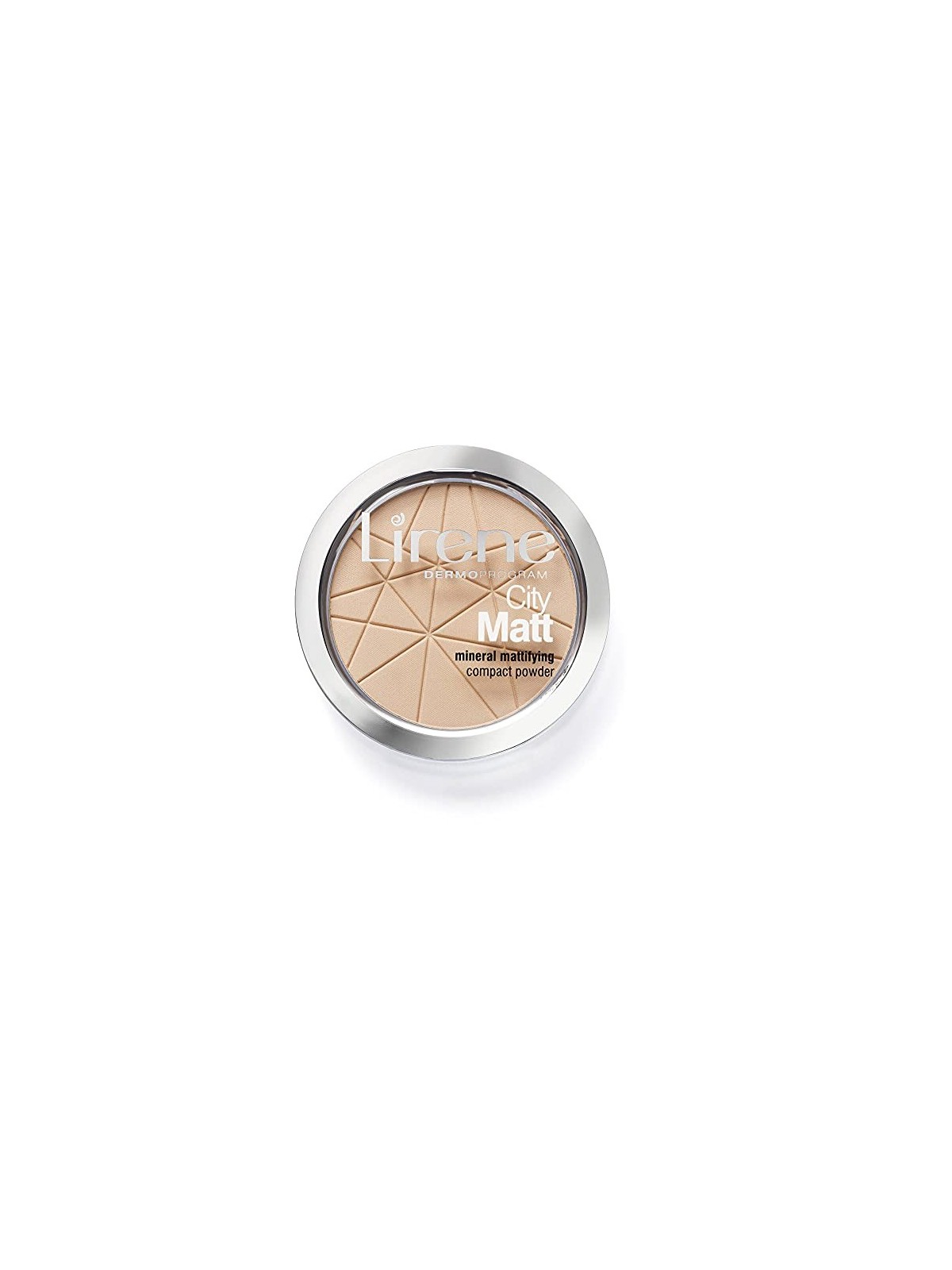 LIRENE City Matt Cipria compatta opacizzante minerale 01 Trasparente 9g