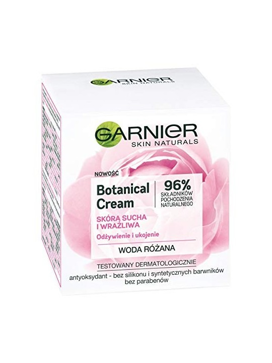 Crema nutriente GARNIER Botanical Cream Acqua di Rose 50ml