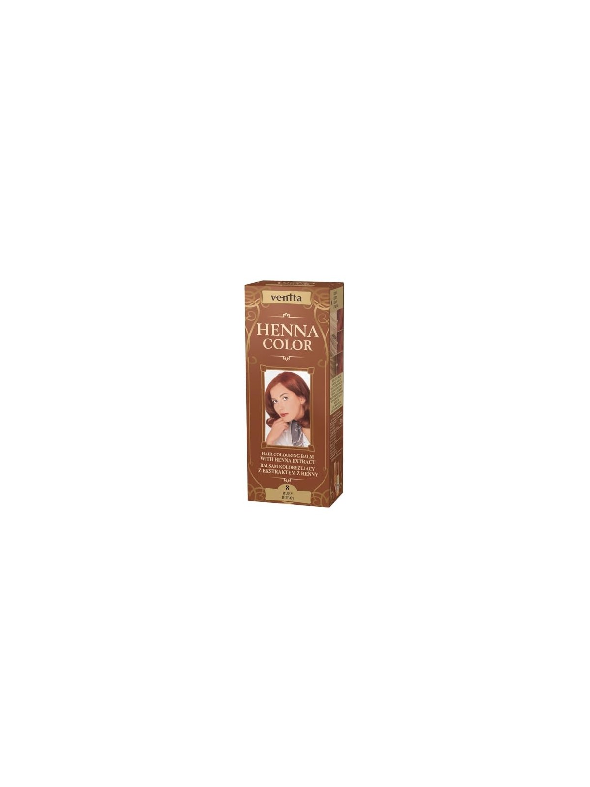 VENITA Henna Color balsamo colorante con estratto di henn 8 Rubin 75ml