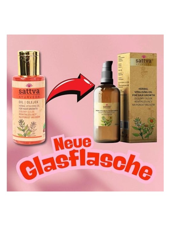 Olio rivitalizzante alle erbe SATTVA