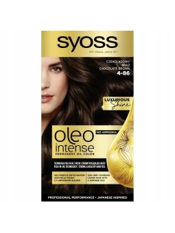 Syoss Oleo Intense Colore Permanente per Capelli a Olio 50 ml 486 Marrone Cioccolato donna