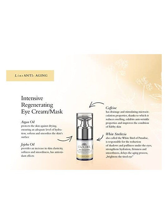CLOCHEE Maschera crema occhi rigenerante 15ml