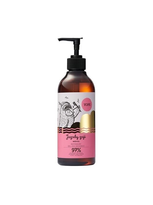 Gel doccia naturale Bacche di Goji e Ciliegia 400ml