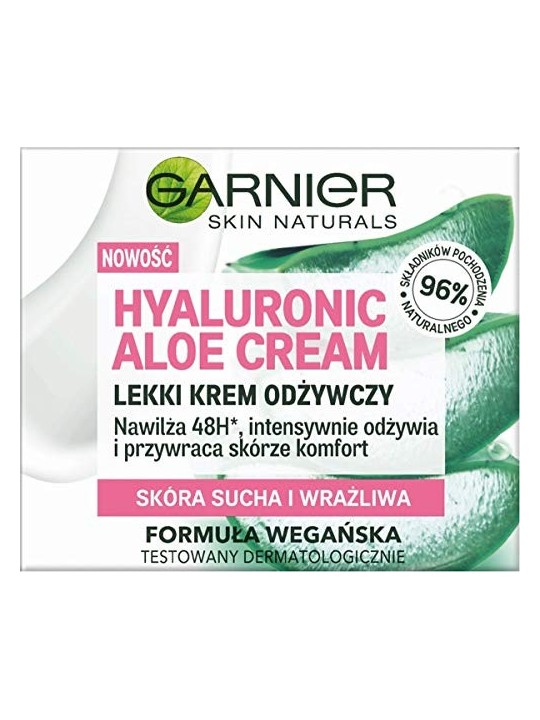 GARNIER Skin Naturals Hyaluronic Aloe Cream crema nutriente leggera 50ml