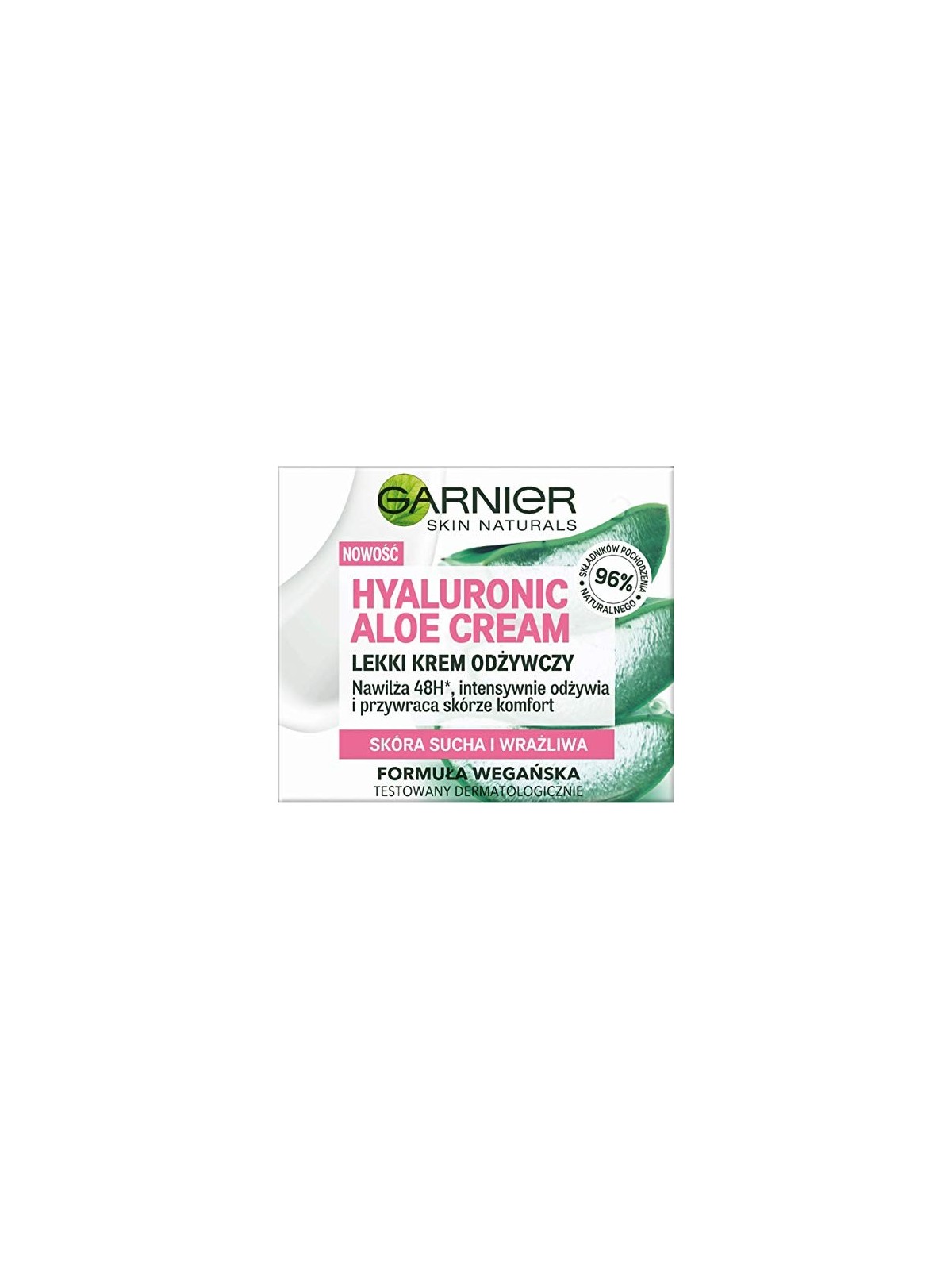 GARNIER Skin Naturals Hyaluronic Aloe Cream crema nutriente leggera 50ml