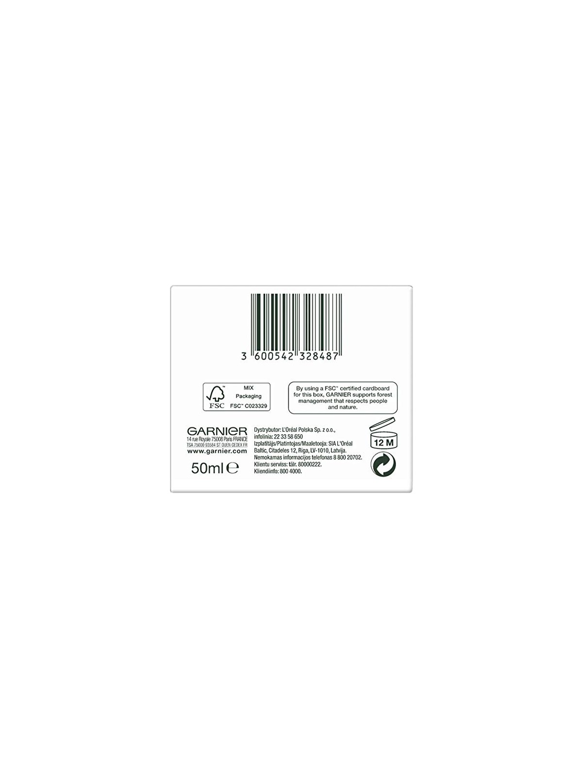 GARNIER Skin Naturals Hyaluronic Aloe Cream crema nutriente leggera 50ml