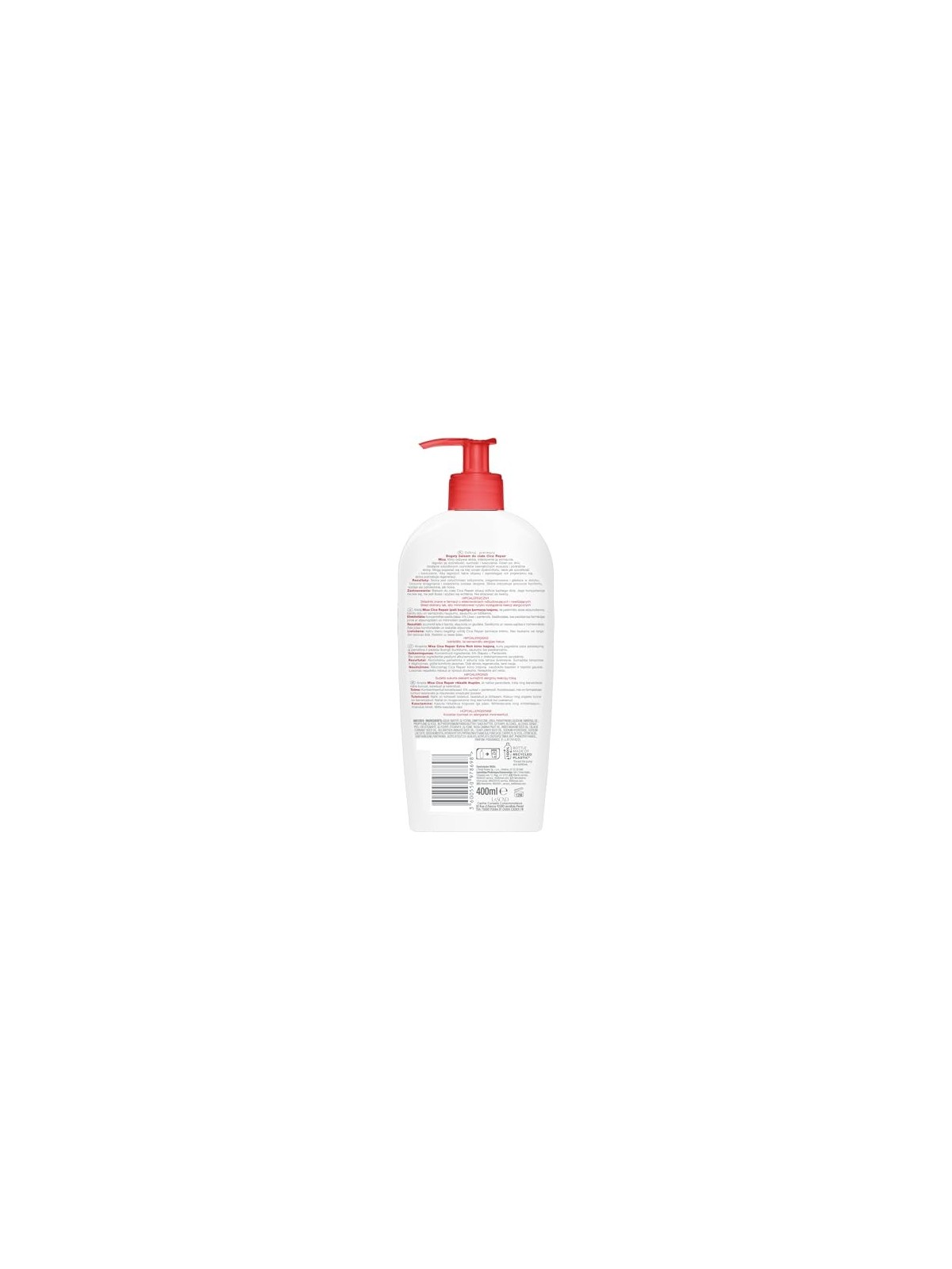 MIXA Cica Balsamo corpo ricco riparatore per pelli molto secche 400ml