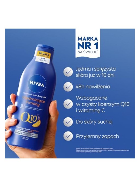 NIVEA Q10 Latte corpo rassodante alla vitamina C 400ml