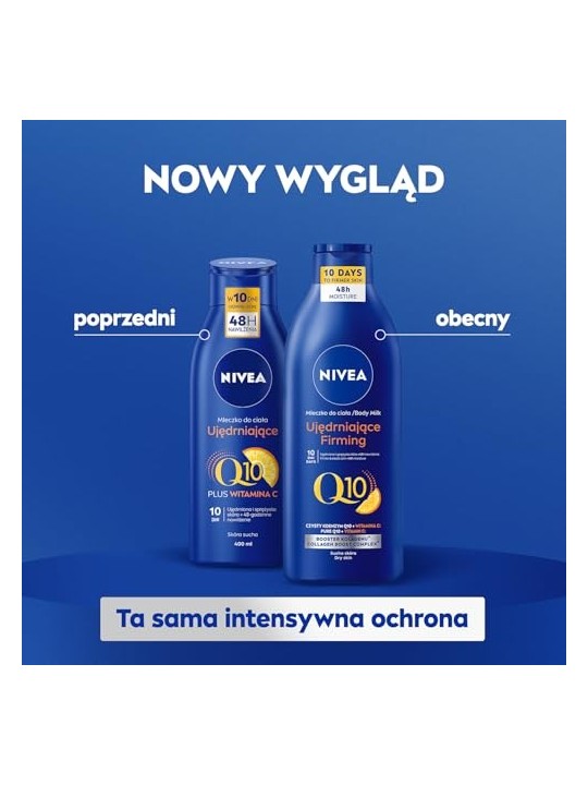 NIVEA Q10 Latte corpo rassodante alla vitamina C 400ml