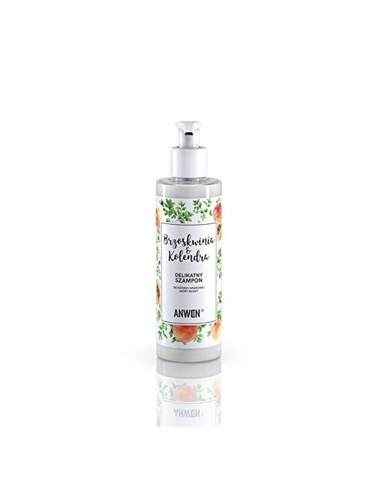 Shampoo per cuoio capelluto secco e sensibile Pesca e Coriandolo 200ml