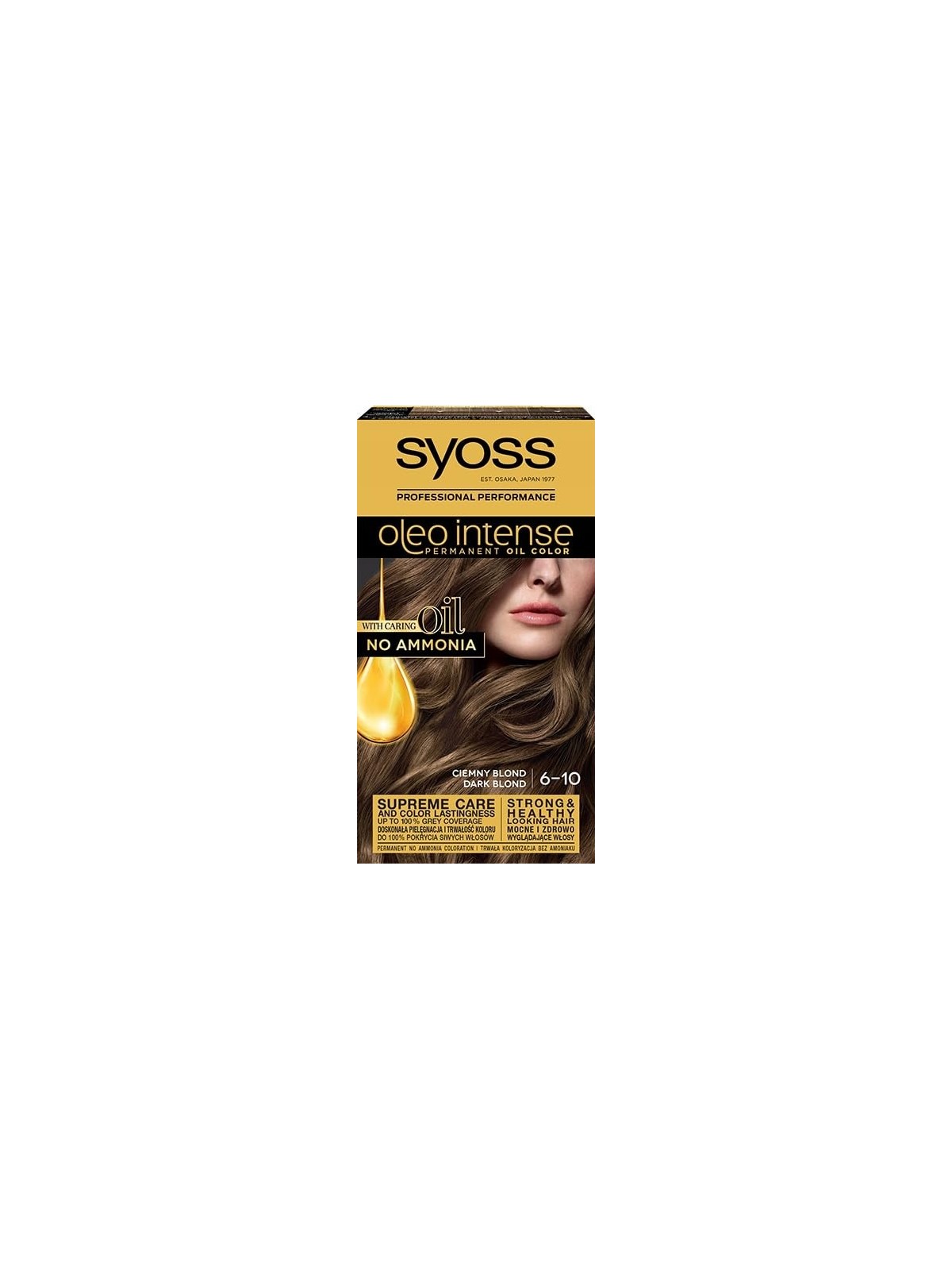 Syoss Oleo Intense Colore Permanente per Capelli con Olio Donna 50ml