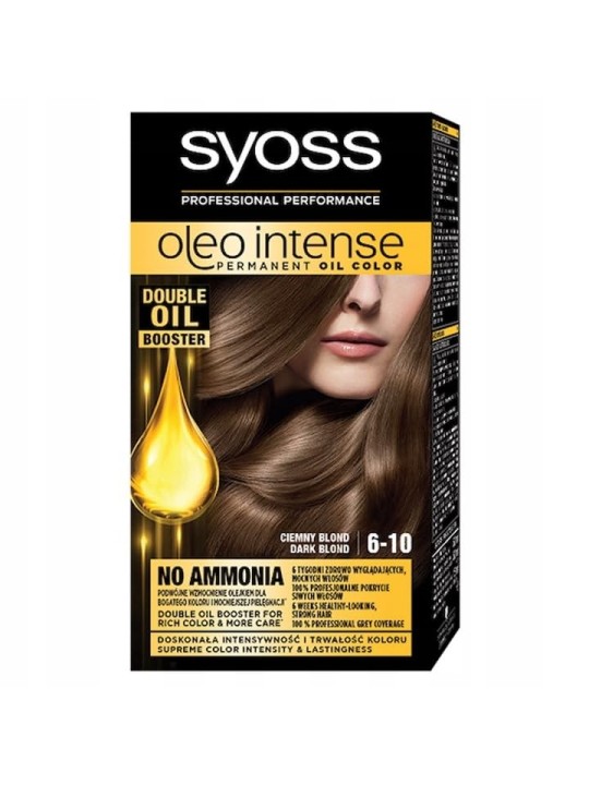 Syoss Oleo Intense Colore Permanente per Capelli con Olio Donna 50ml