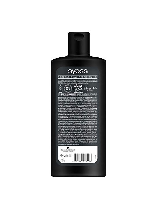 Syoss Volume Shampoo for Fine Hair 500 ml