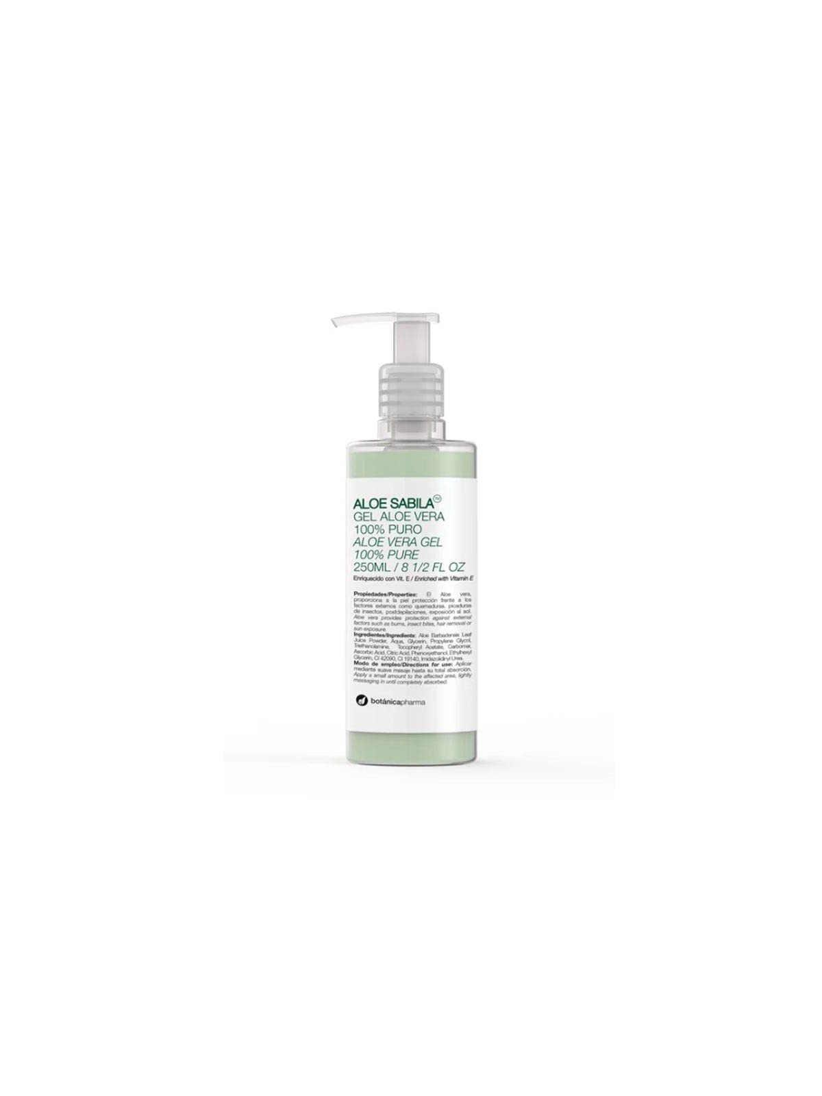 Gel di Aloe Vera Puro al 100% 250ml Unisex