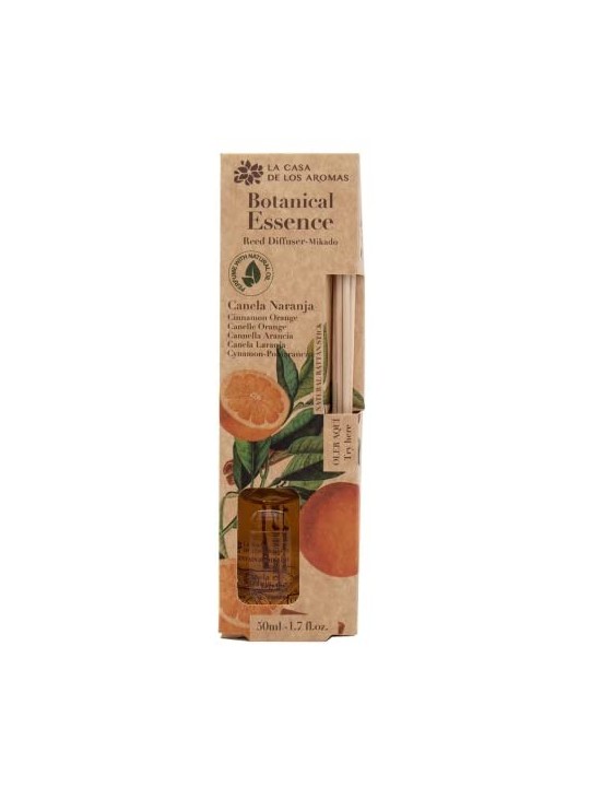 Botanical Essence Bastoncini profumati alla Cannella e Arancia 50ml