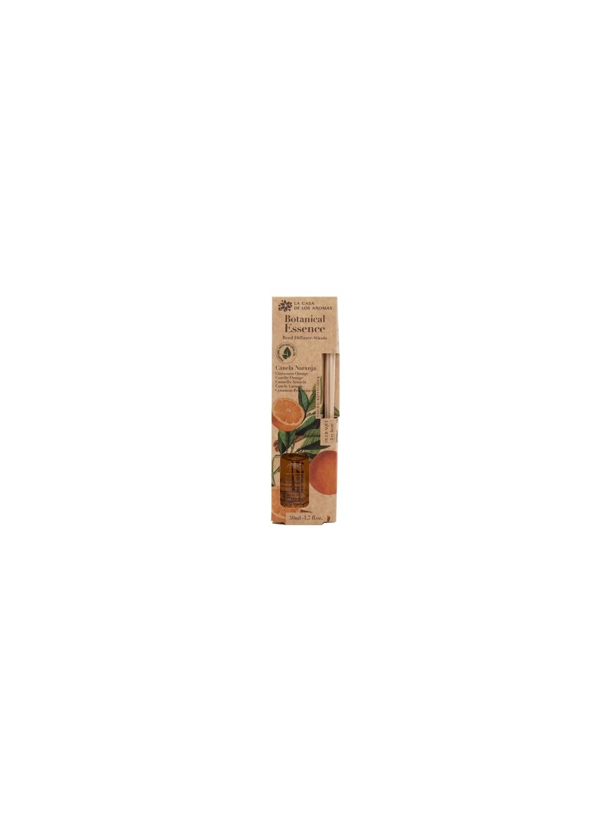 Botanical Essence Bastoncini profumati alla Cannella e Arancia 50ml