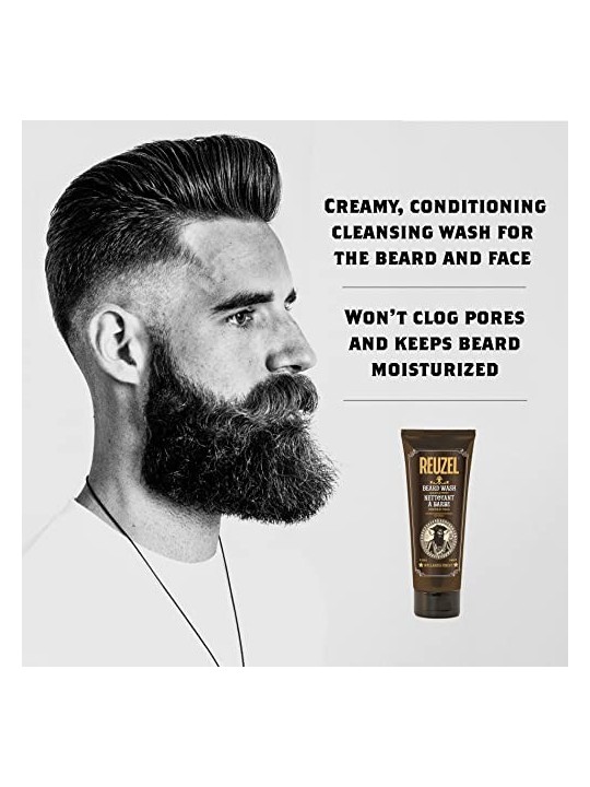 Reuzel Clean Fresh Beard Wash Gel detergente ammorbidente