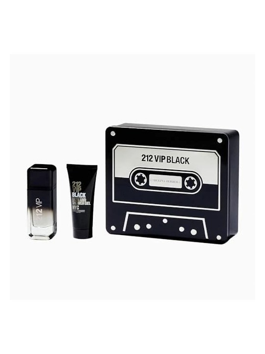 Carolina Herrera 212 VIP Men Black EDP Gift Set 100 ml