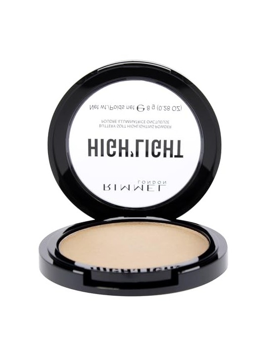 Rimmel Polvere illuminante morbida e burrosa Highlight 8 g donna 001 Stardust