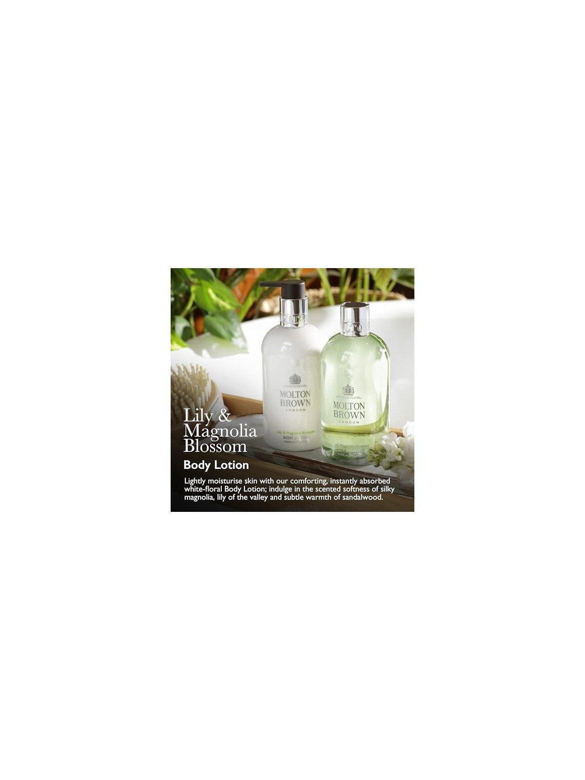 Lozione corpo donna fiori di giglio e magnolia Molton Brown 300ml