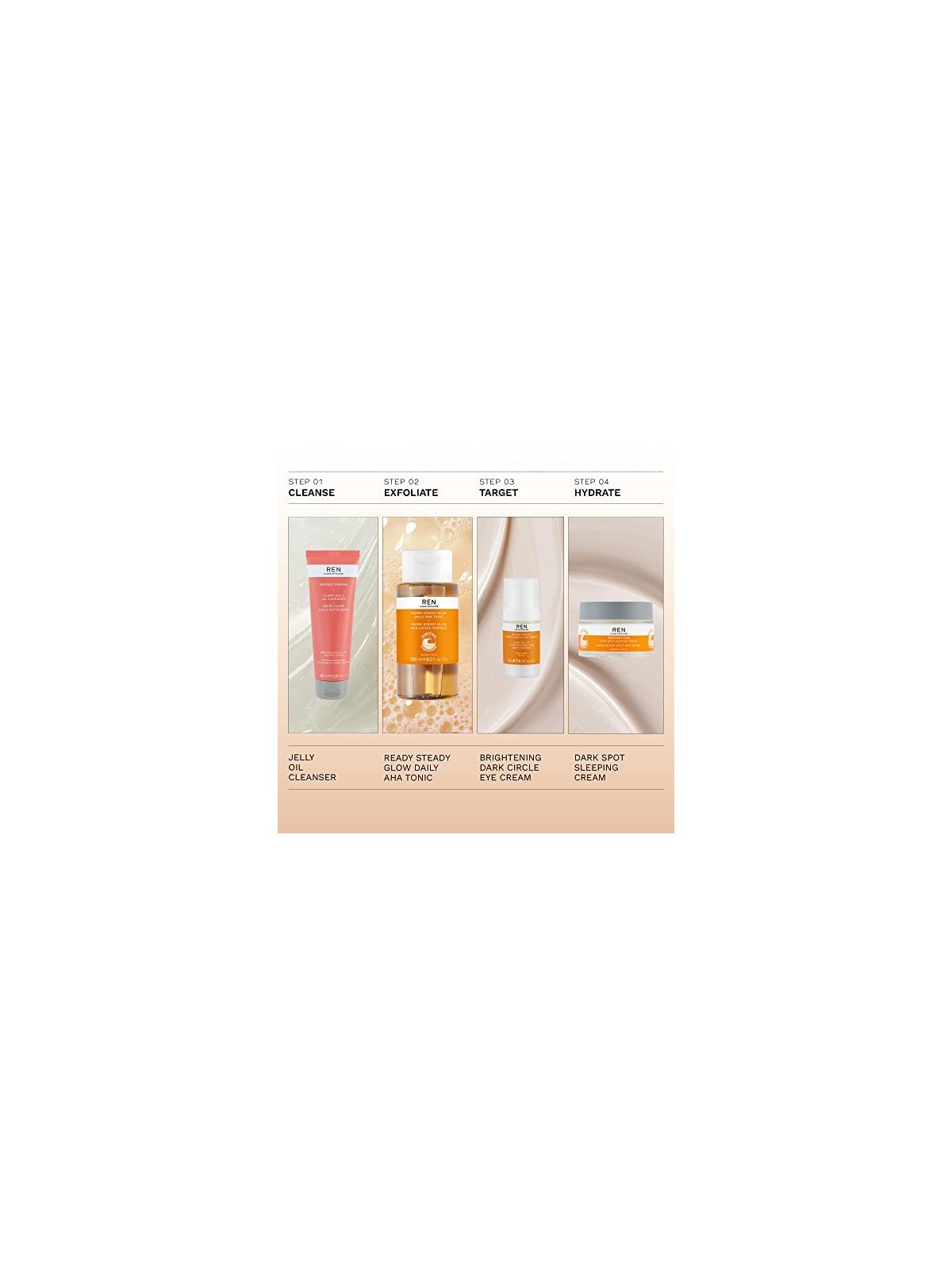 REN Brightening Dark Circle Eye Cream unisex 15ml Radiance, All Skin Types