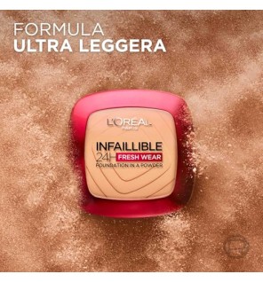 Fondotinta Infallibile 24H Fresh Wear in polvere 9 g donna 120 Vanilla
