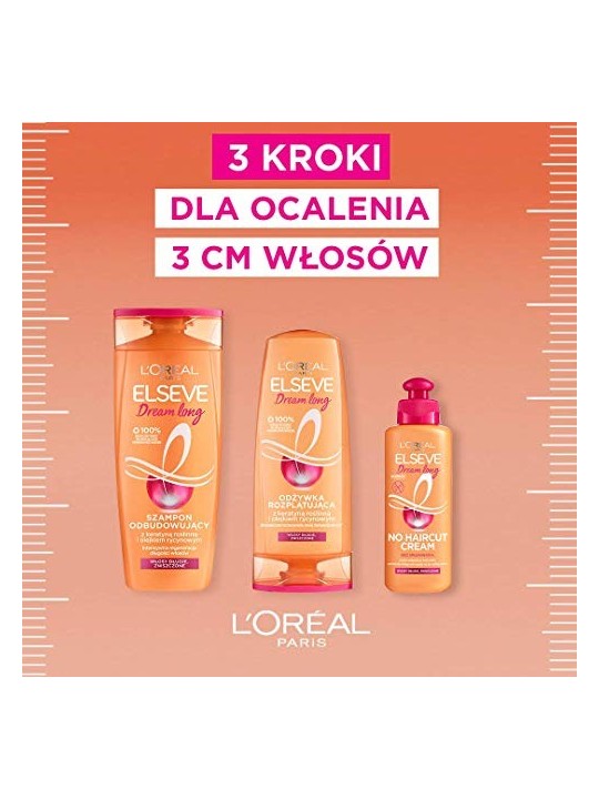 LOREAL Elseve Dream Long shampoo ricostruttore per capelli lunghi e danneggiati 400ml
