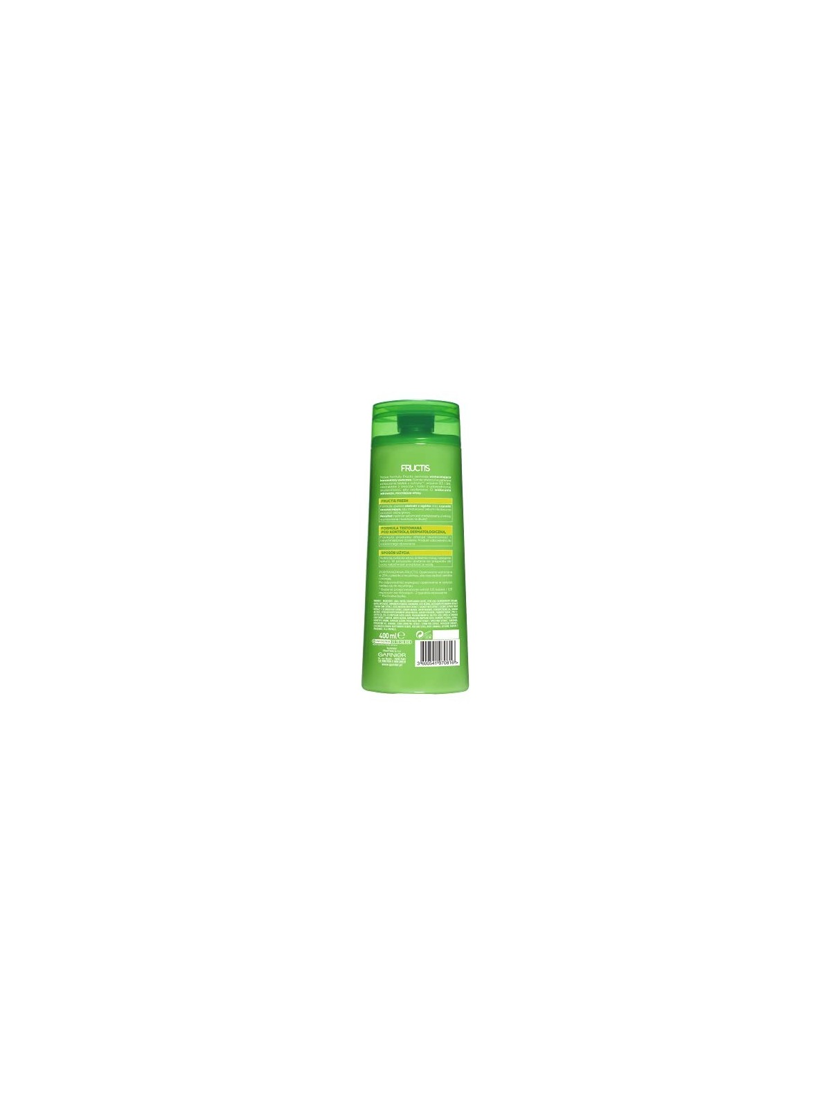 Shampoo GARNIER Fructis Fresh per capelli grassi 400ml