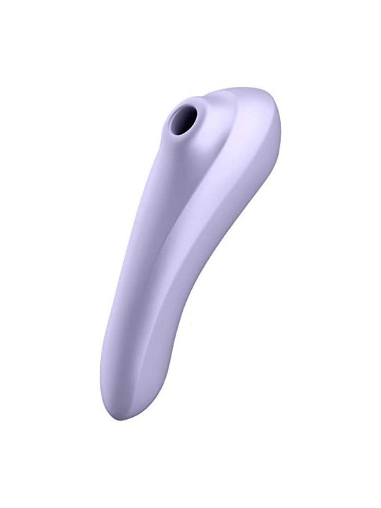 Dual Pleasure Air Pulse Vibrator with Bluetooth