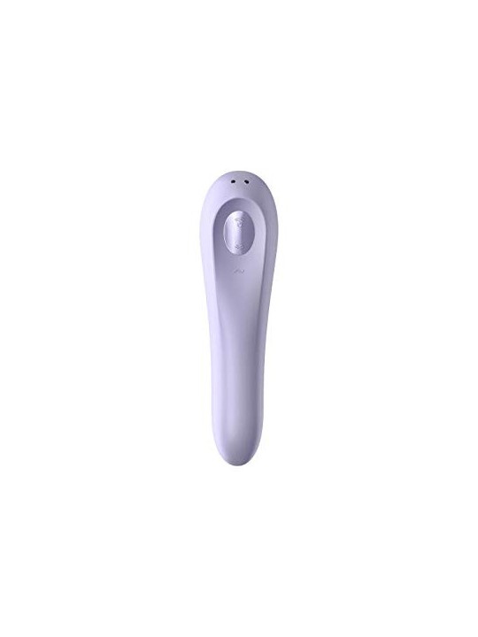Dual Pleasure Air Pulse Vibrator with Bluetooth