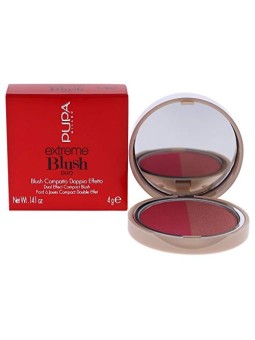 Pupa Extreme Blush DUO Blush in Polvere 4 g 140 Radiant Flamingo Glow Creamy donna