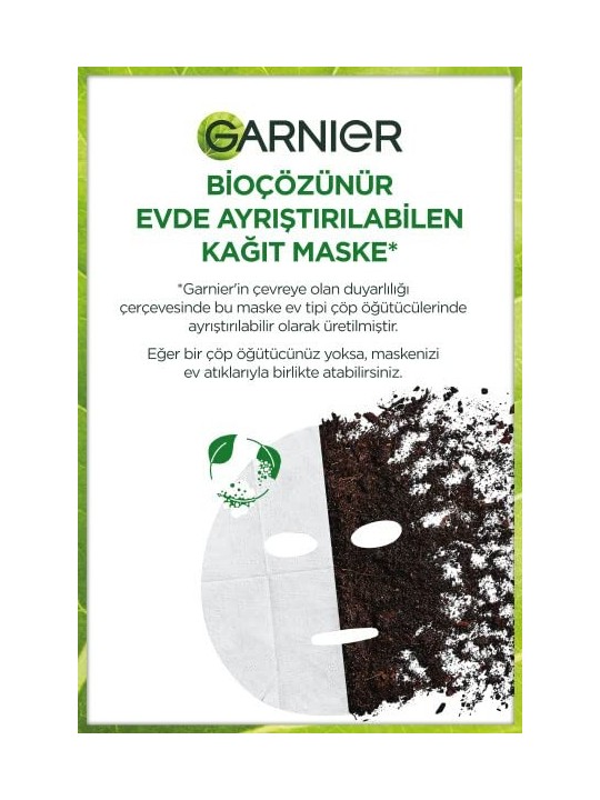 Maschera viso GARNIER Hyaluronic Aloe Serum Tissue Mask 28g