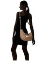 Borsa Hobo Guess Brightside Poliuretano Latte Donna