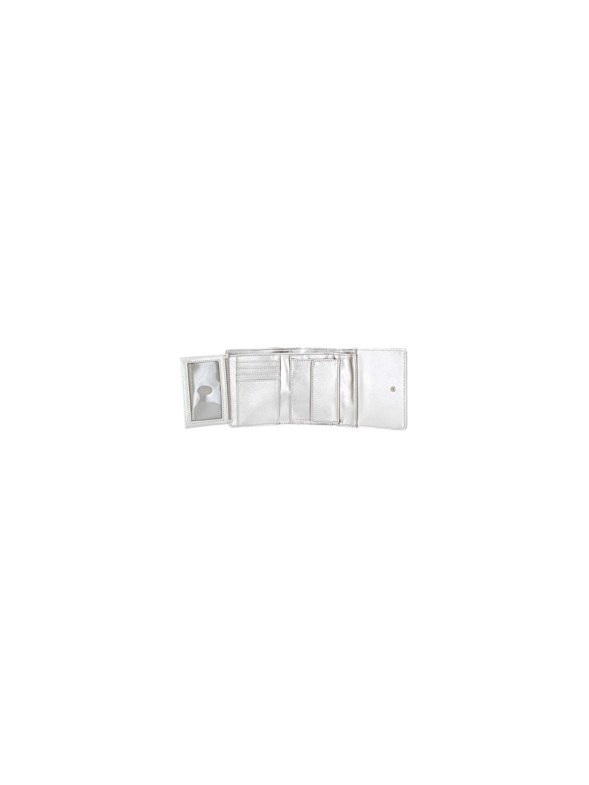 Guess Illy Slg Trifold Small Wallet in Gray Polyurethane