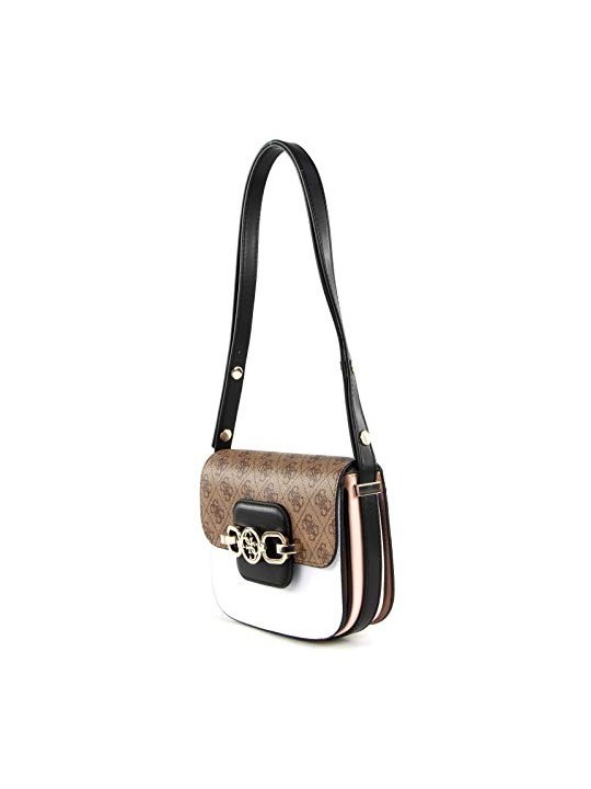 Guess Hensely Convertible Latte Shoulder Bag