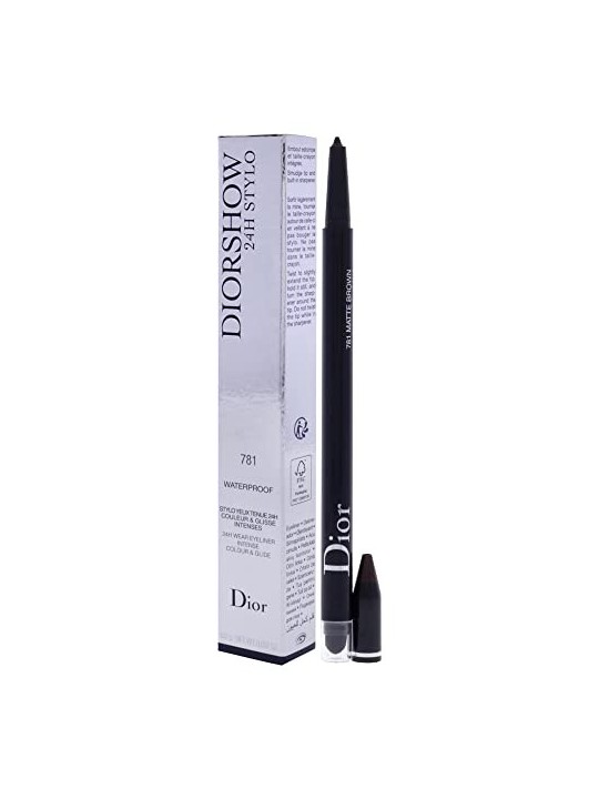 Dior Diorshow 24H Stylo Intense Waterproof Eyeliner 781 Matte Brown