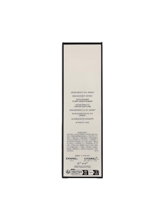 Deodorante Chanel No 5 100ml