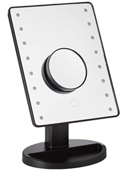 Specchio trucco LED nero Carl&son 525g unisex