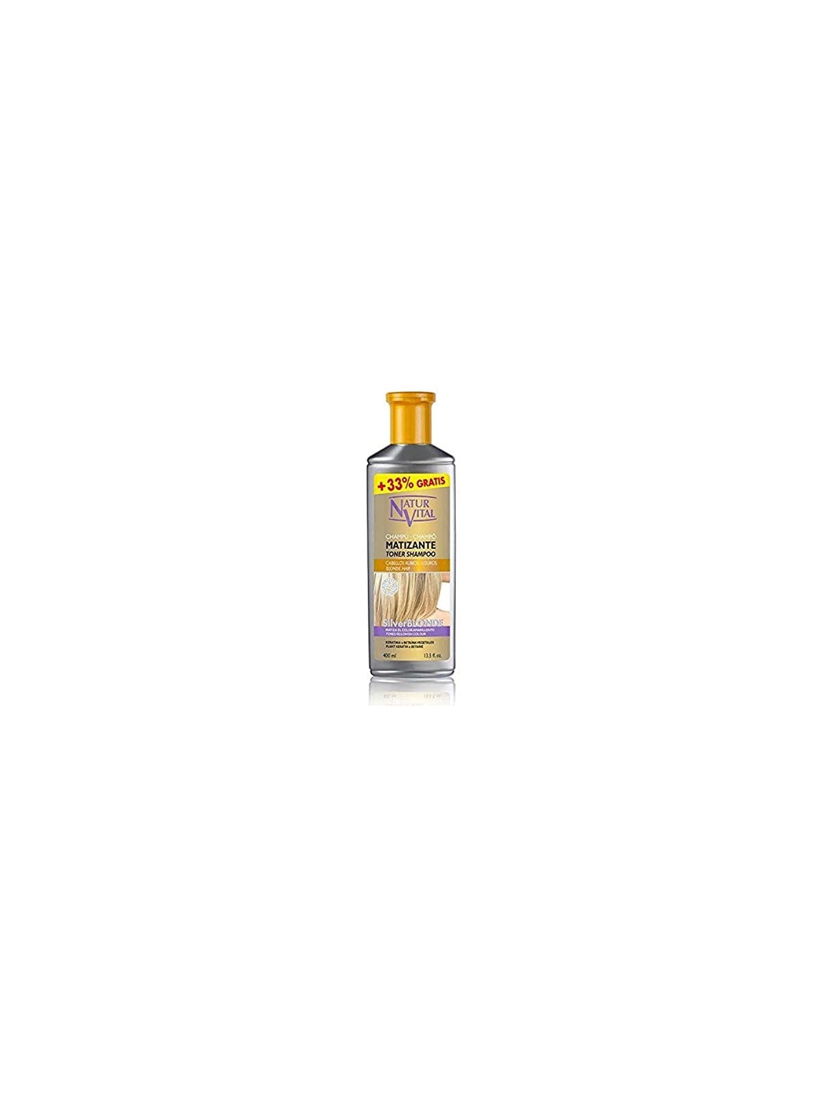 Shampoo MATIZANTE Biondo Argento 400ml per Donna